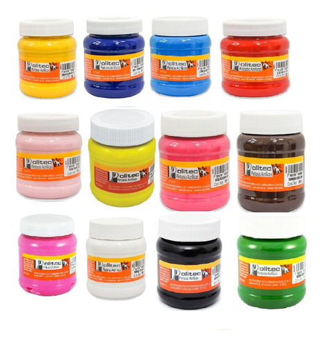 Pintura Acrilica 250ml Varios Colores