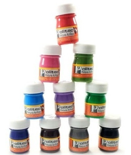 Pintura Acrilica Politec 20ml Varios colores