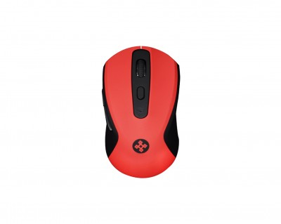 MOUSE INALAMBRICO ROJO Naceb Technology NA-0116R